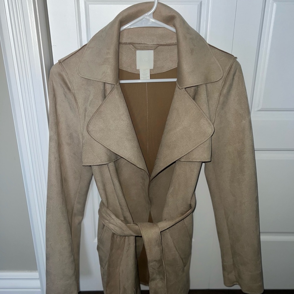 H&M Suede Coat/Blazer